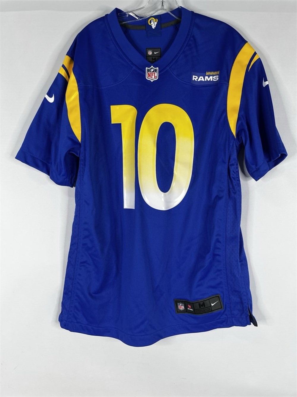 Nike Los Angeles Rams #10 Kupp Football Jersey in Royal Blue & Yellow